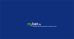 Desktop Screenshot of mybet.fr