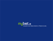 Tablet Screenshot of mybet.fr